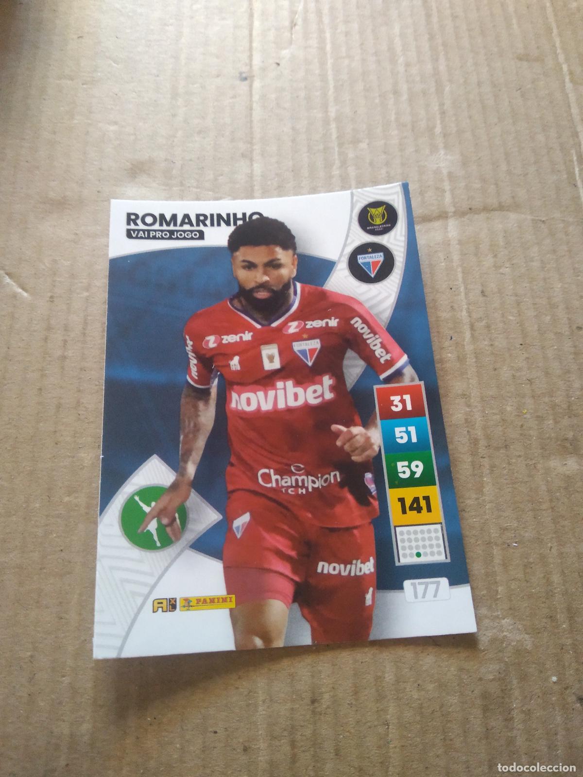 Cromos de f&uacute;tbol: 177 ROMARINHO FORTALEZA CROMO FUTBOL PANINI ADRENALYN LIGA BRASIL 2023 BRASILEIRAO