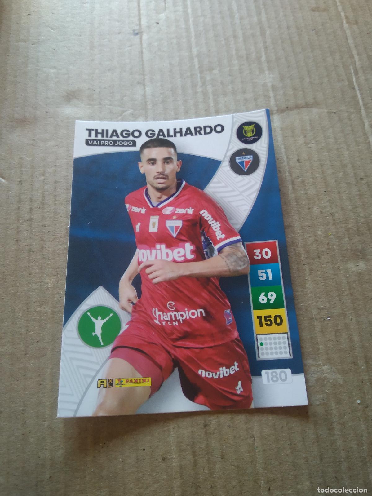 Cromos de f&uacute;tbol: 180 THIAGO GALHARDO FORTALEZA CROMO FUTBOL PANINI ADRENALYN LIGA BRASIL 2023 BRASILEIRAO