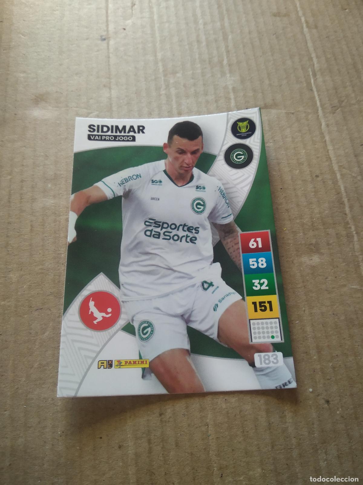 Cromos de f&uacute;tbol: 183 SIDIMAR GOIAS CROMO FUTBOL PANINI ADRENALYN LIGA BRASIL 2023 BRASILEIRAO