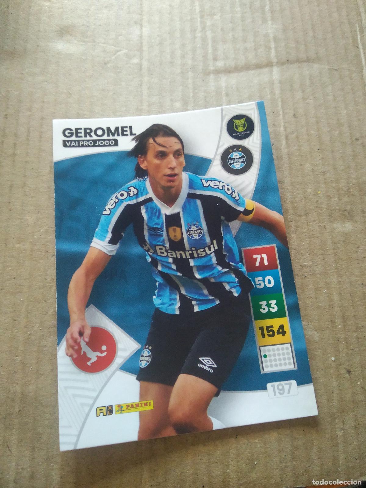 Cromos de f&uacute;tbol: 197 GEROMEL GREMIO CROMO FUTBOL PANINI ADRENALYN LIGA BRASIL 2023 BRASILEIRAO