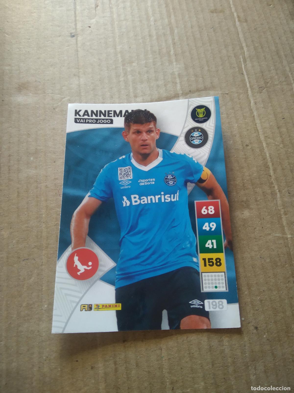 Cromos de f&uacute;tbol: 198 KANNEMANN GREMIO CROMO FUTBOL PANINI ADRENALYN LIGA BRASIL 2023 BRASILEIRAO