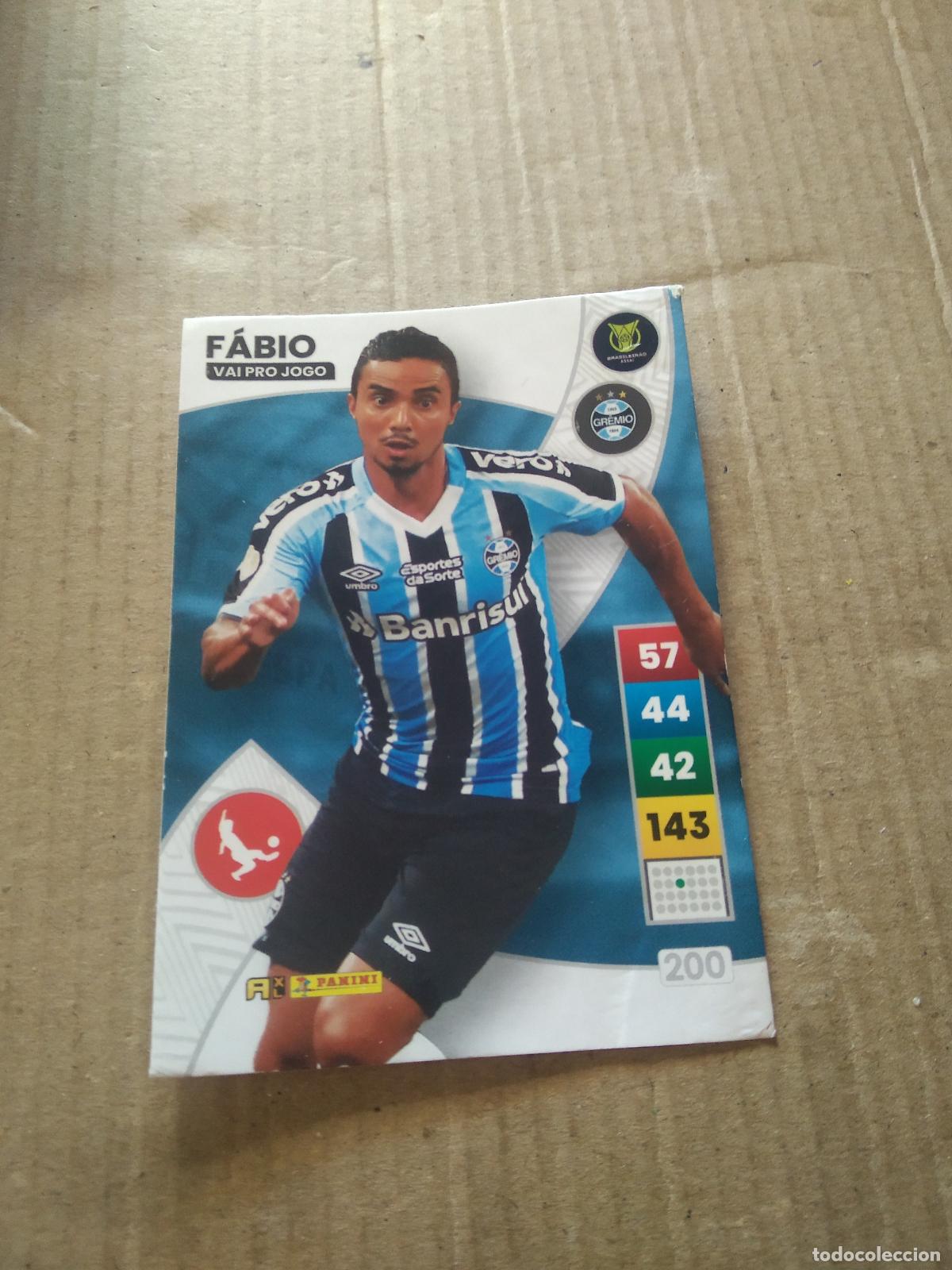 Cromos de f&uacute;tbol: 200 FABIO GREMIO CROMO FUTBOL PANINI ADRENALYN LIGA BRASIL 2023 BRASILEIRAO