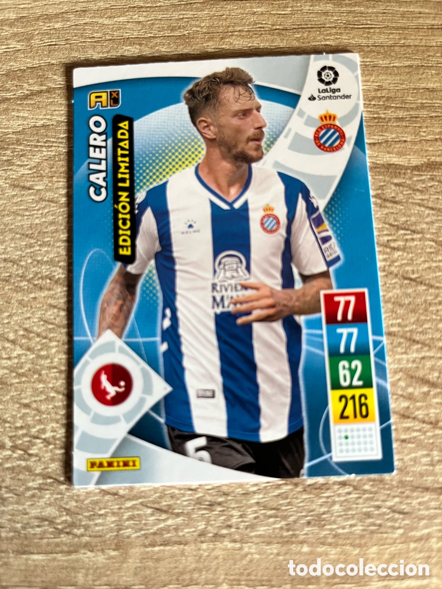 Cromos de f&uacute;tbol: CALERO EDICI&Oacute;N LIMITADA LAST MOMENT ADRENALYN 2021 2022 21 22 ESPA&Ntilde;OL ESPANYOL