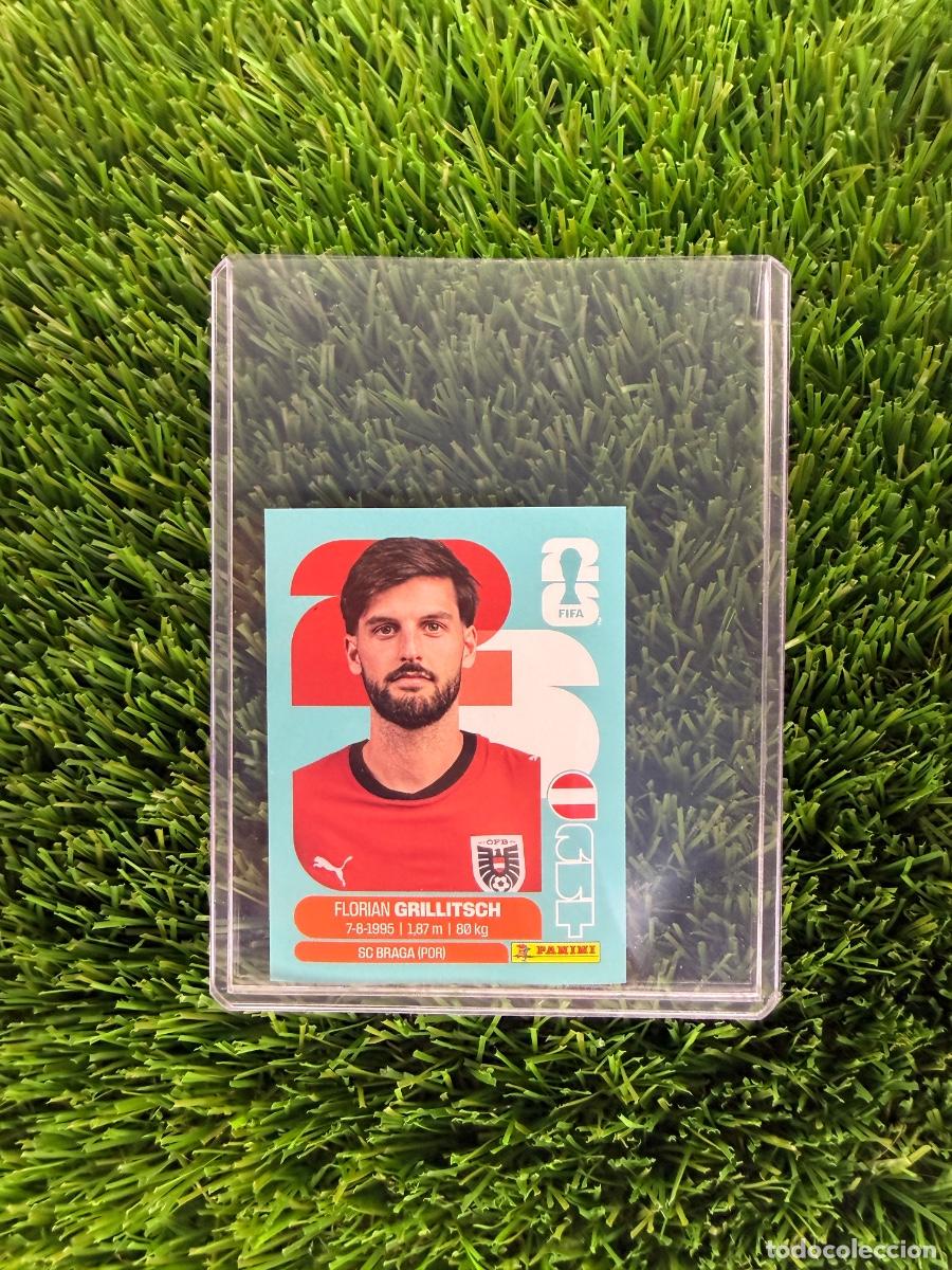 Cromos de f&uacute;tbol: N&ordm; AUT14 Florian Grillitsch Austria Mundial 2026 Stickers