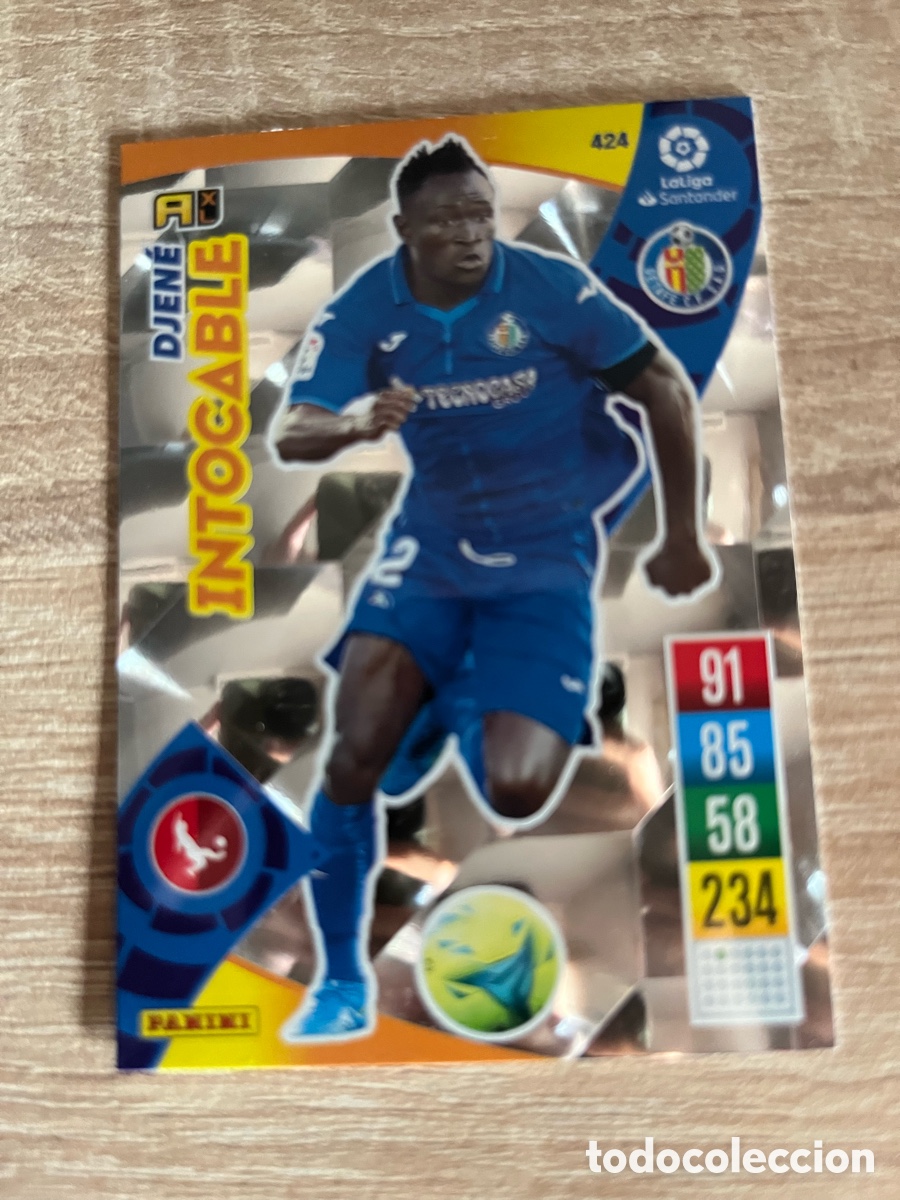 Cromos de f&uacute;tbol: 424 DJEN&Eacute; INTOCABLE ADRENALYN 2021 2022 21 22 GETAFE