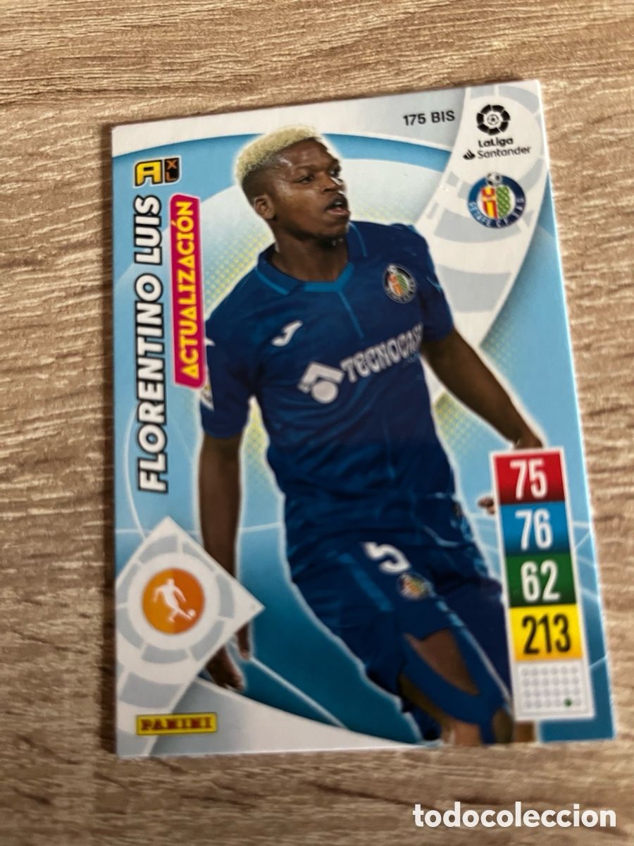 Cromos de f&uacute;tbol: 175 BIS FLORENTINO LUIS ACTUALIZACI&Oacute;N ADRENALYN 2021 2022 21 22 GETAFE