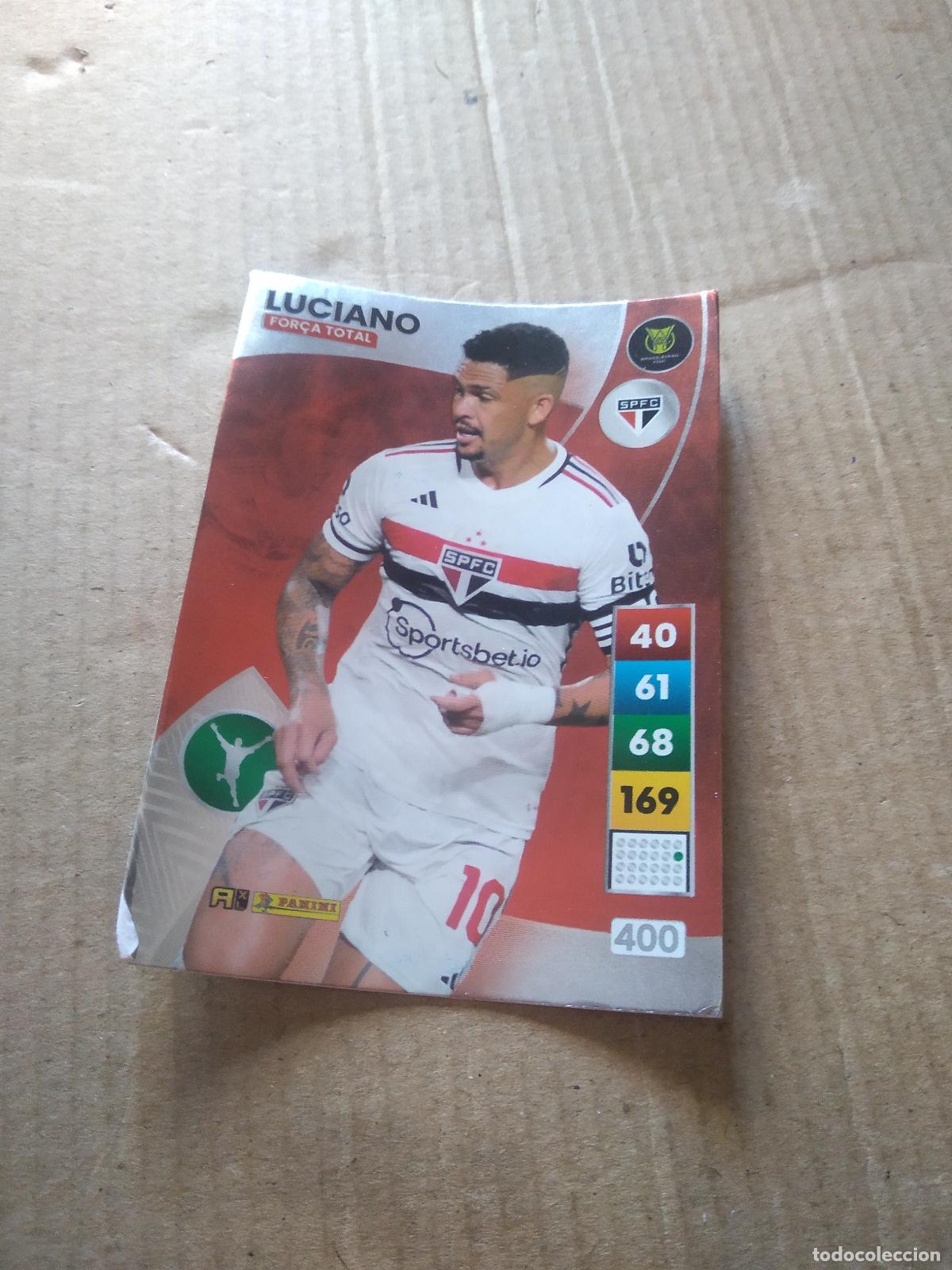 Cromos de f&uacute;tbol: 400 LUCIANO SAO PAULO CROMO FUTBOL PANINI ADRENALYN LIGA BRASIL 2023 BRASILEIRAO