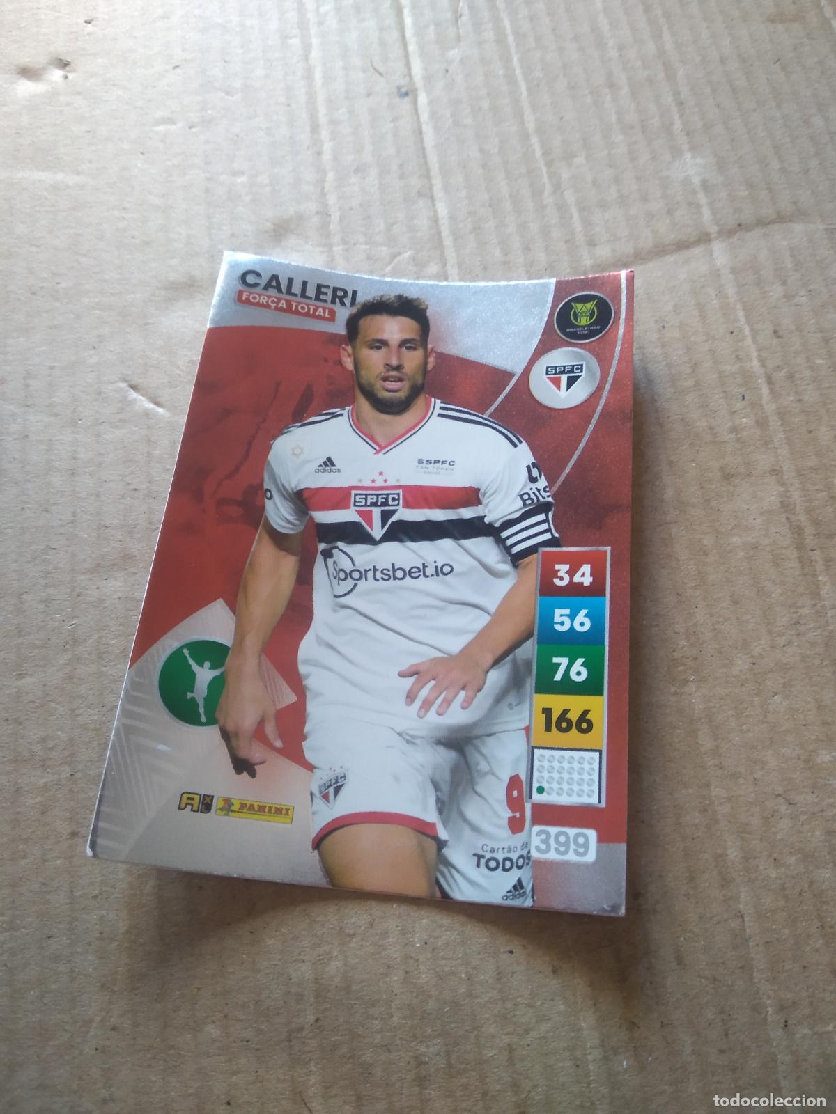 Cromos de f&uacute;tbol: 399 CALLERI SAO PAULO CROMO FUTBOL PANINI ADRENALYN LIGA BRASIL 2023 BRASILEIRAO