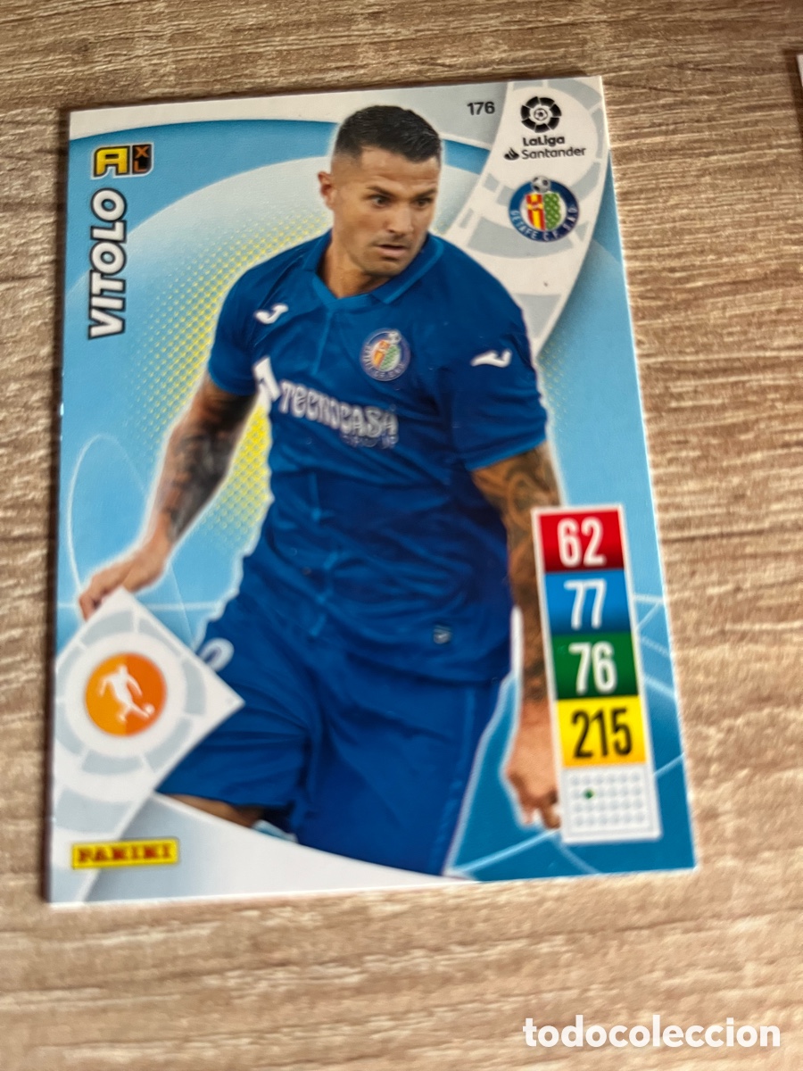 Cromos de f&uacute;tbol: 176 VITOLO ADRENALYN 2021 2022 21 22 GETAFE