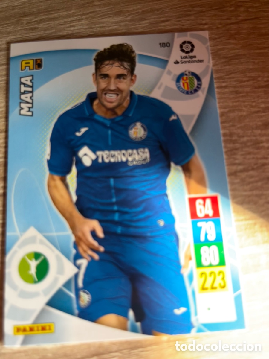 Cromos de f&uacute;tbol: 180 MATA ADRENALYN 2021 2022 21 22 GETAFE