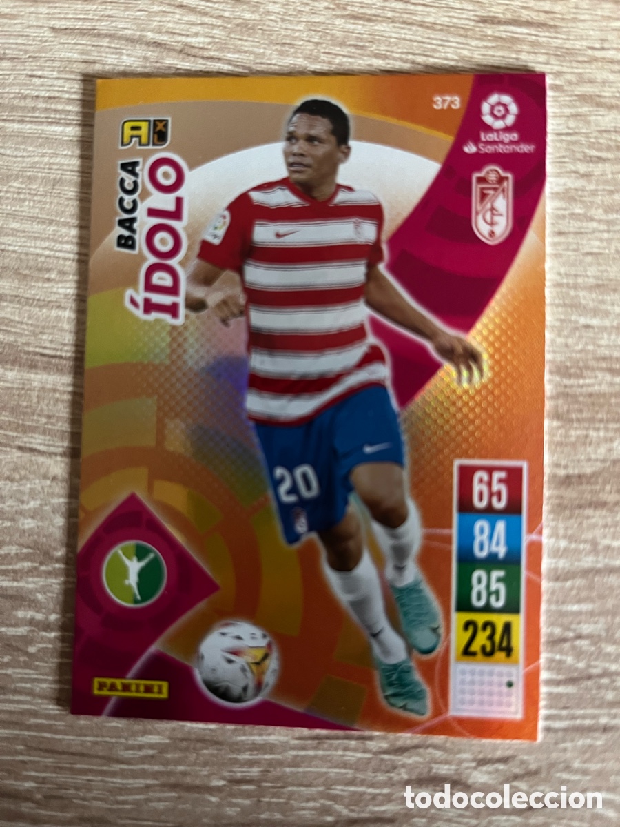 Cromos de Futebol: 373 BACCA &Iacute;DOLO ADRENALYN 2021 2022 21 22 GRANADA CF