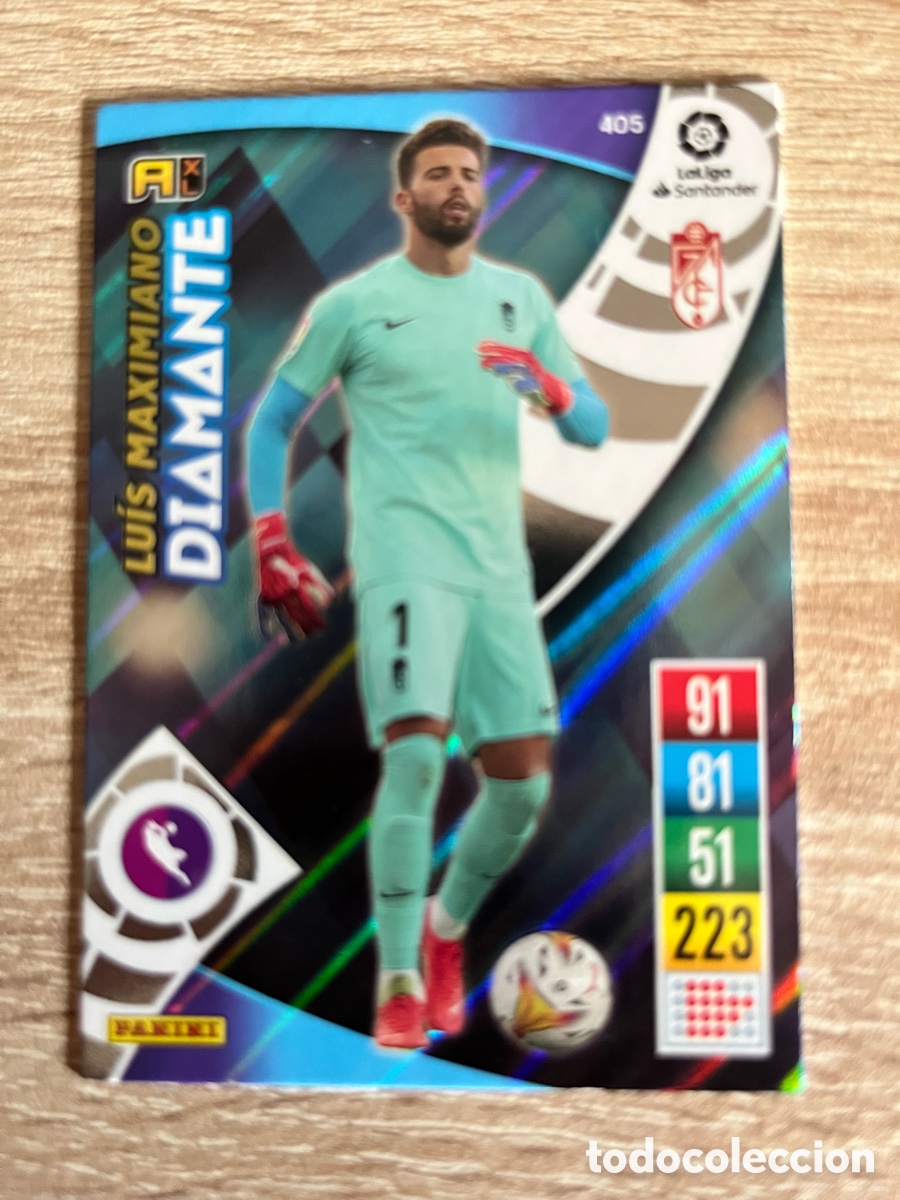 Cromos de Futebol: 405 LUIS MAXIMIANO DIAMANTE ADRENALYN 2021 2022 21 22 GRANADA CF