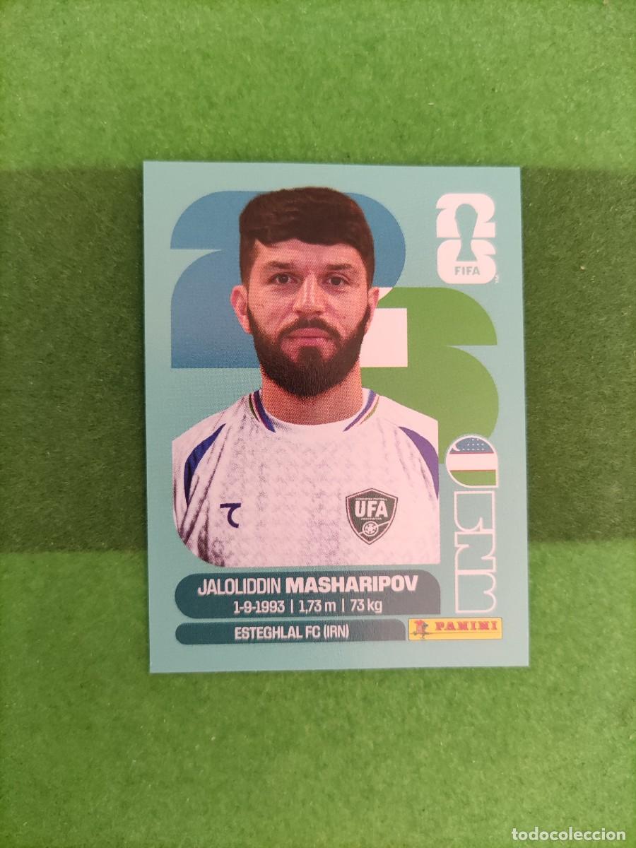 Cromos de Futebol: Masharipov Uzbekist&aacute;n UZB 18 Sticker Mundial 2026 FIFA World Cup / Sin pegar