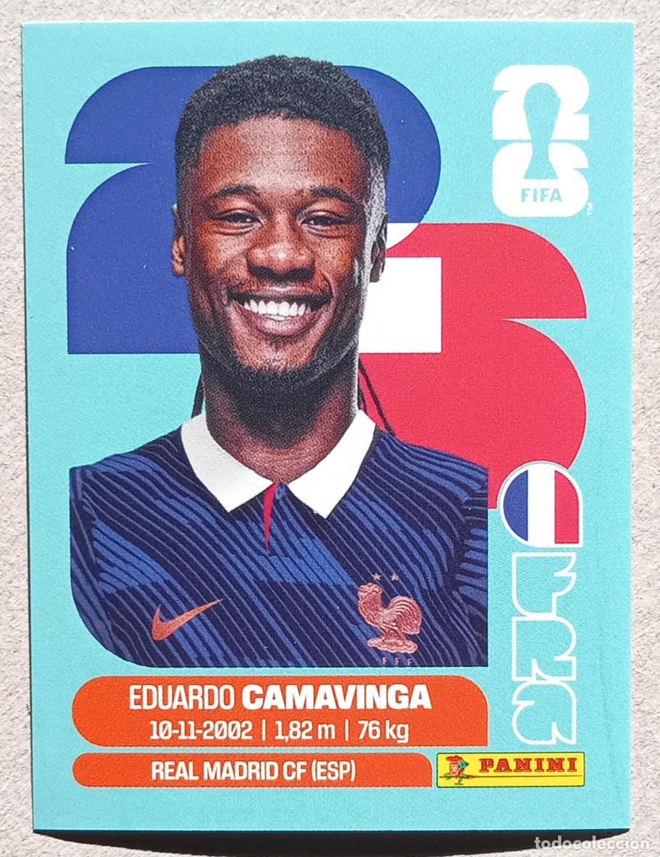 Cromos de Futebol: Figurina Panini 2026 Cromo World Cup Usa Mundial 2026 Eduardo Camavinga France n FRA 10