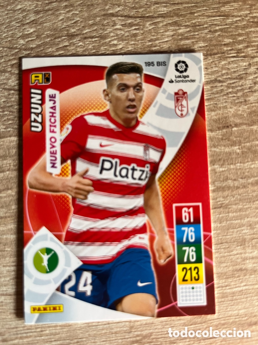 Cromos de Futebol: 195 BIS UZUNI NUEVO FICHAJE ADRENALYN 2021 2022 21 22 GRANADA CF