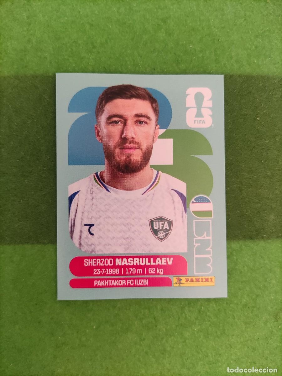Cromos de Futebol: Nasrullaev Uzbekist&aacute;n UZB 4 Sticker Mundial 2026 FIFA World Cup / Sin pegar