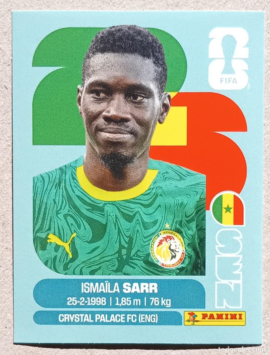 Cromos de f&uacute;tbol: Figurina Panini 2026 Cromo World Cup Usa Mundial 2026 Ismaila Sarr Senegal n SEN 16