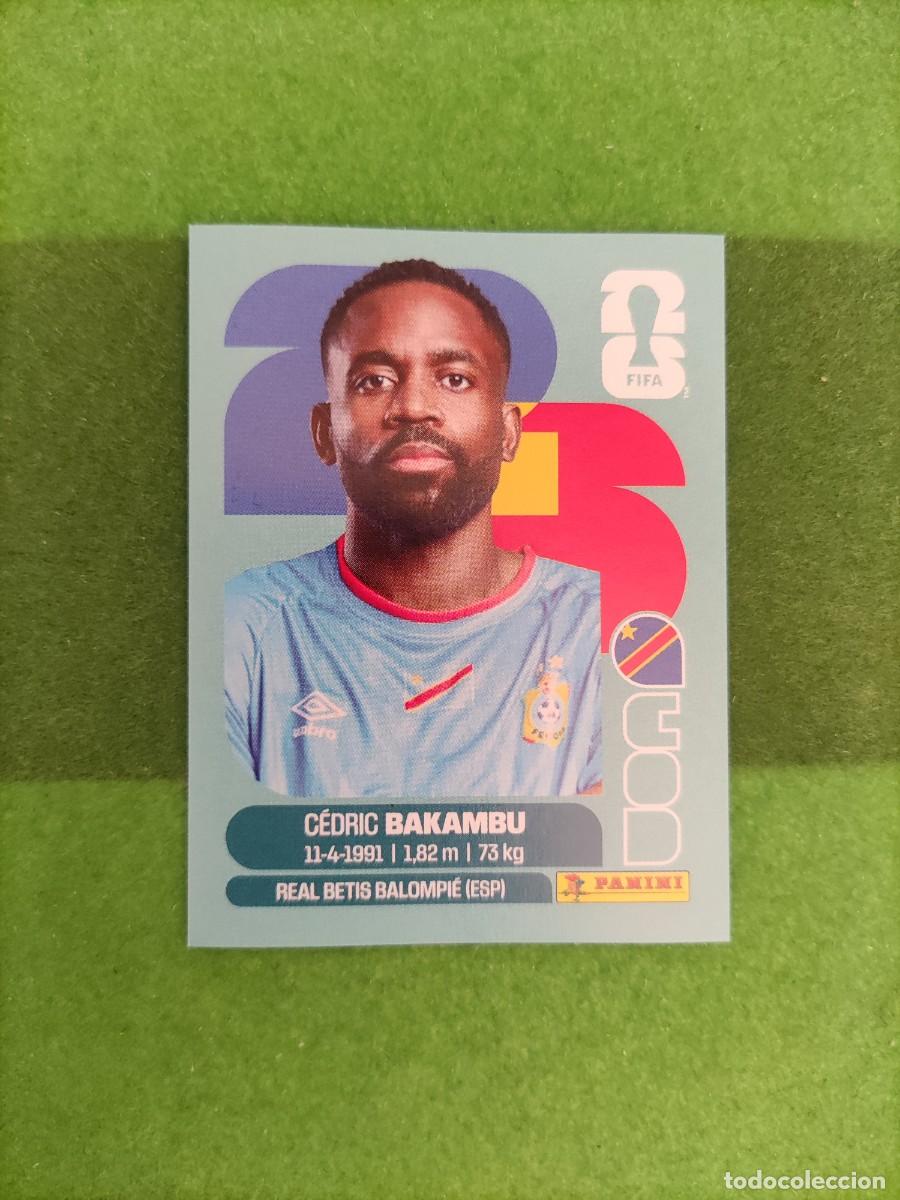 Cromos de f&uacute;tbol: Bakambu Congo COD 19 Sticker Mundial 2026 FIFA World Cup / Sin pegar