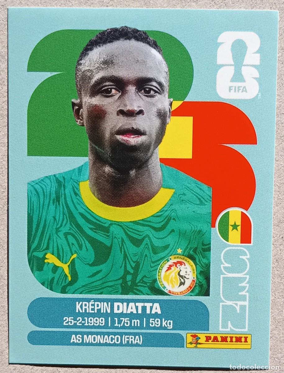 Cromos de f&uacute;tbol: Figurina Panini 2026 Cromo World Cup Usa Mundial 2026 Kr&eacute;pin Diatta Senegal n SEN 20