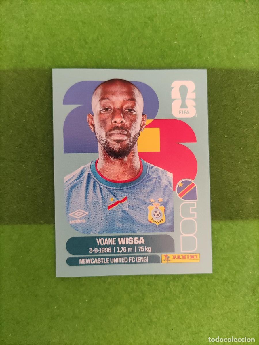 Cromos de f&uacute;tbol: Wissa Congo COD 16 Sticker Mundial 2026 FIFA World Cup / Sin pegar