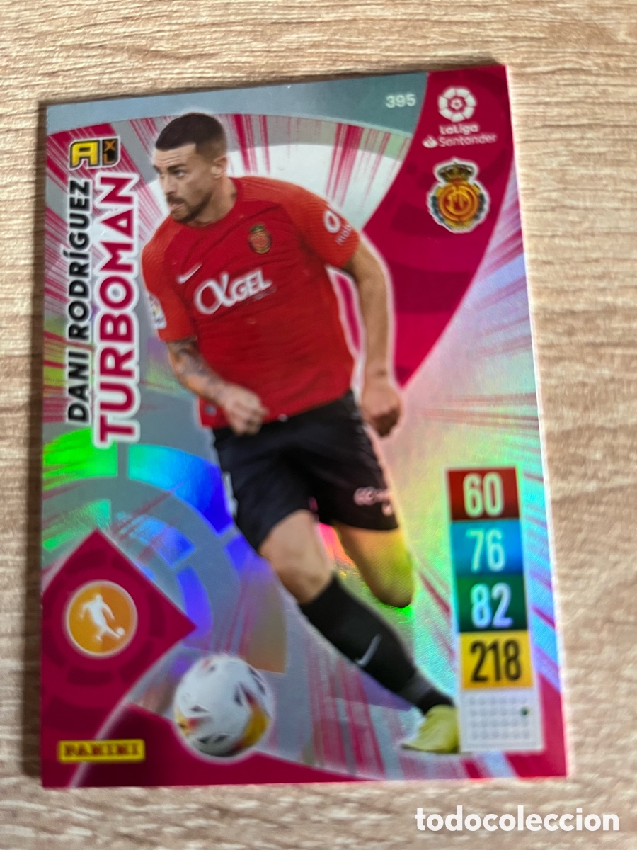 Cromos de f&uacute;tbol: 395 DANI RODR&Iacute;GUEZ TURBOM&Aacute;N ADRENALYN 2021 2022 21 22 MALLORCA