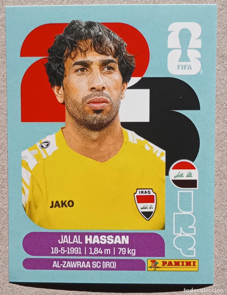 Cromos de f&uacute;tbol: Figurina Panini 2026 Cromo World Cup Usa Mundial 2026 Jalal Hassan Iraq n IRQ 2