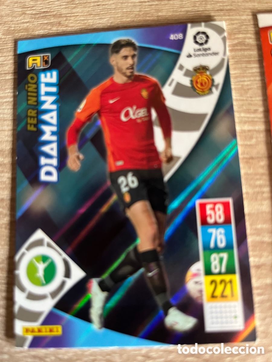 Cromos de Futebol: 408 FER NI&Ntilde;O DIAMANTE ADRENALYN 2021 2022 21 22 MALLORCA