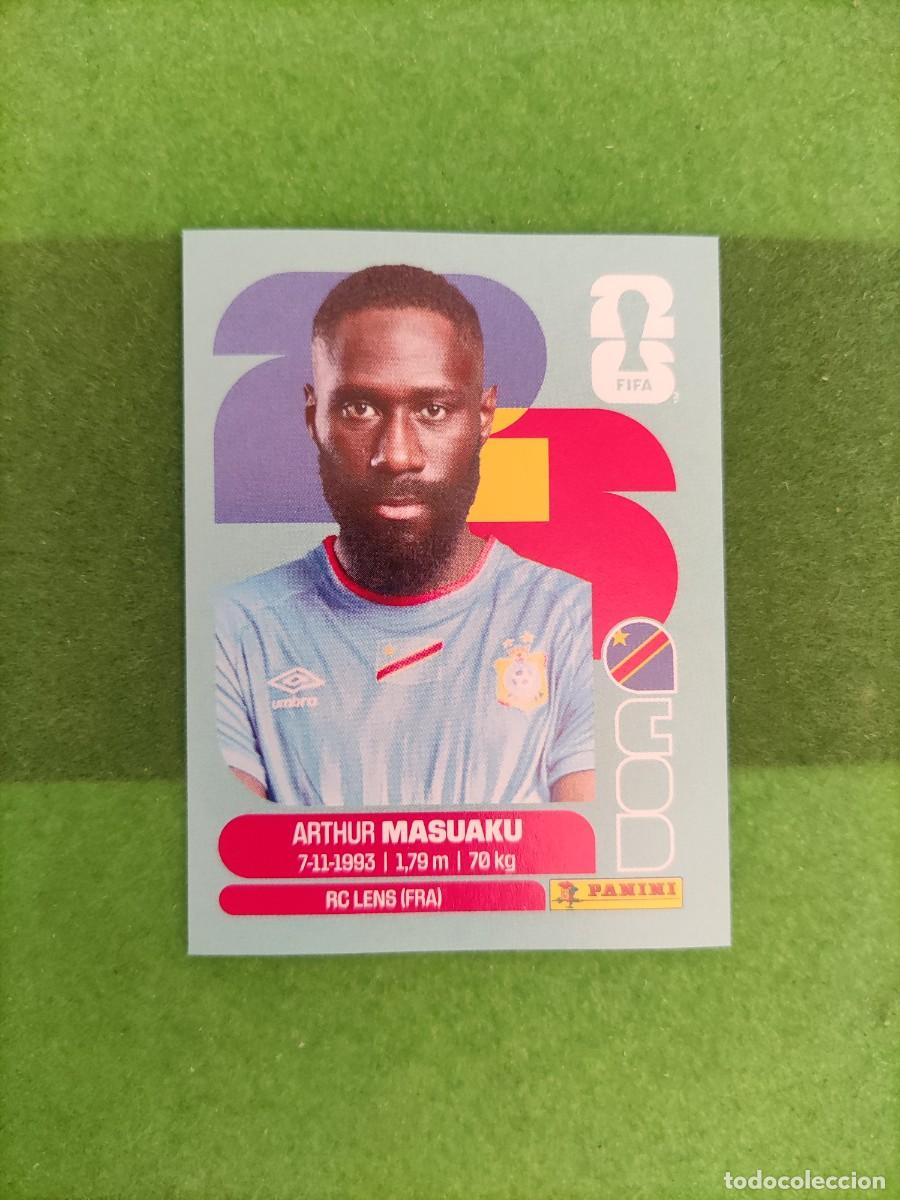 Cromos de Futebol: Masuaku Congo COD 5 Sticker Mundial 2026 FIFA World Cup / Sin pegar