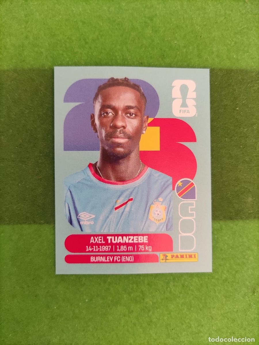 Cromos de f&uacute;tbol: Tuanzebe Congo COD 4 Sticker Mundial 2026 FIFA World Cup / Sin pegar