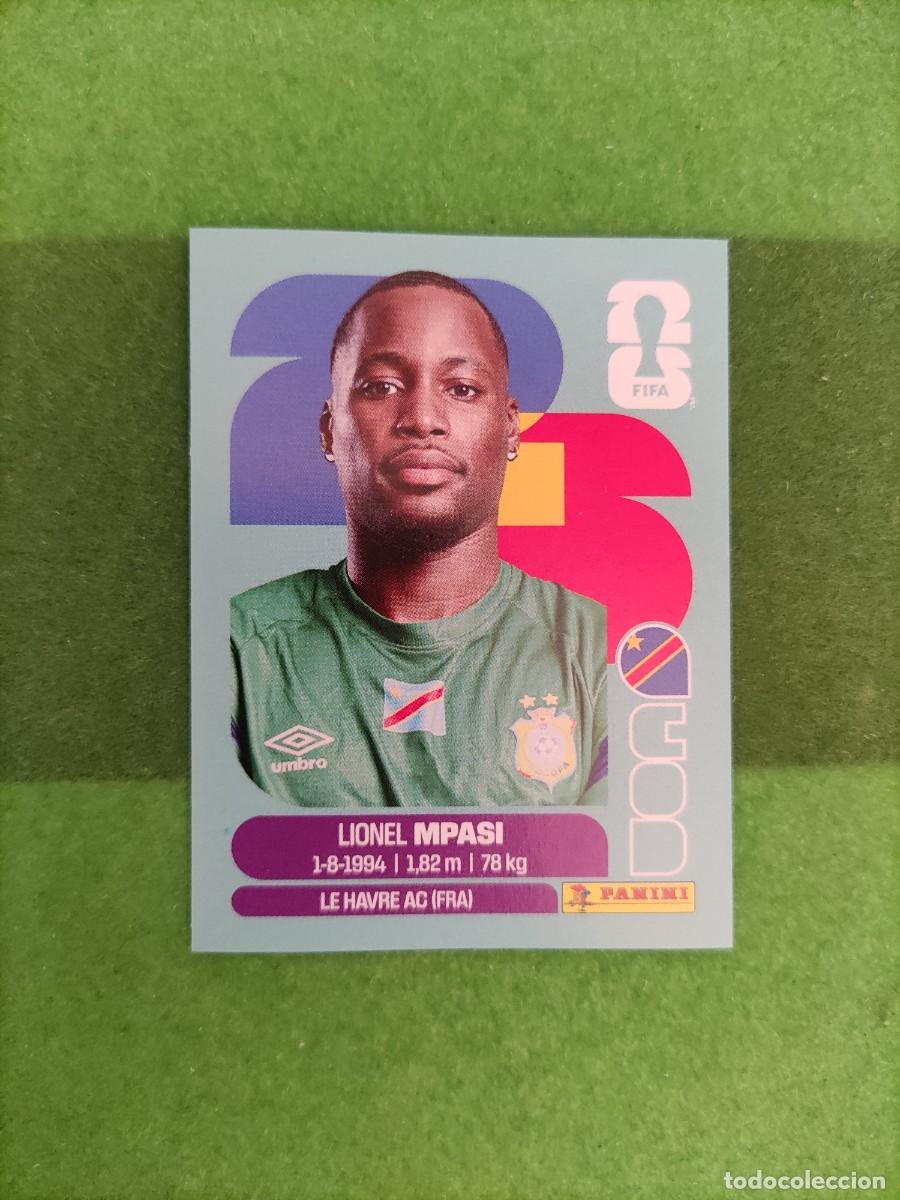 Cromos de f&uacute;tbol: Mpasi Congo COD 2 Sticker Mundial 2026 FIFA World Cup / Sin pegar