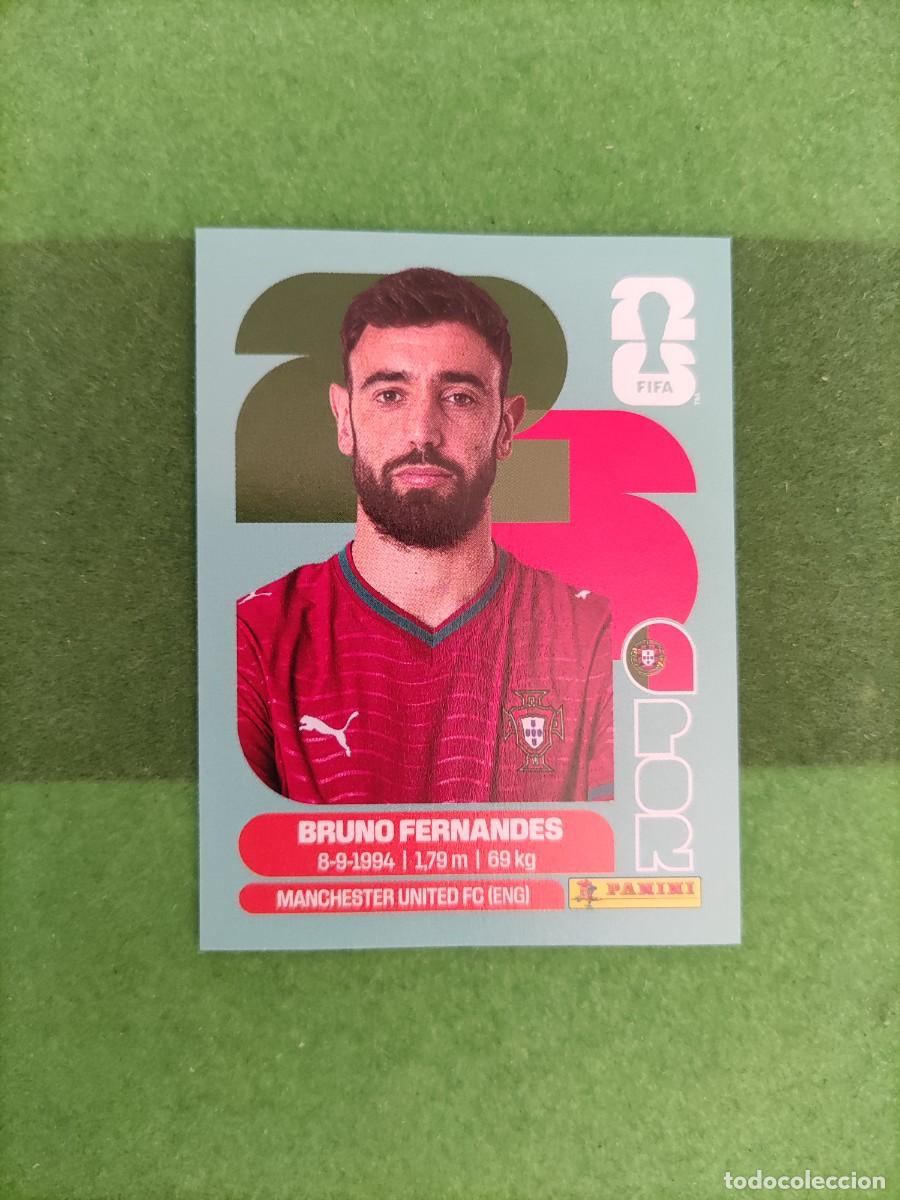 Cromos de f&uacute;tbol: Bruno Fernandes Portugal POR 10 Sticker Mundial 2026 FIFA World Cup / Sin pegar