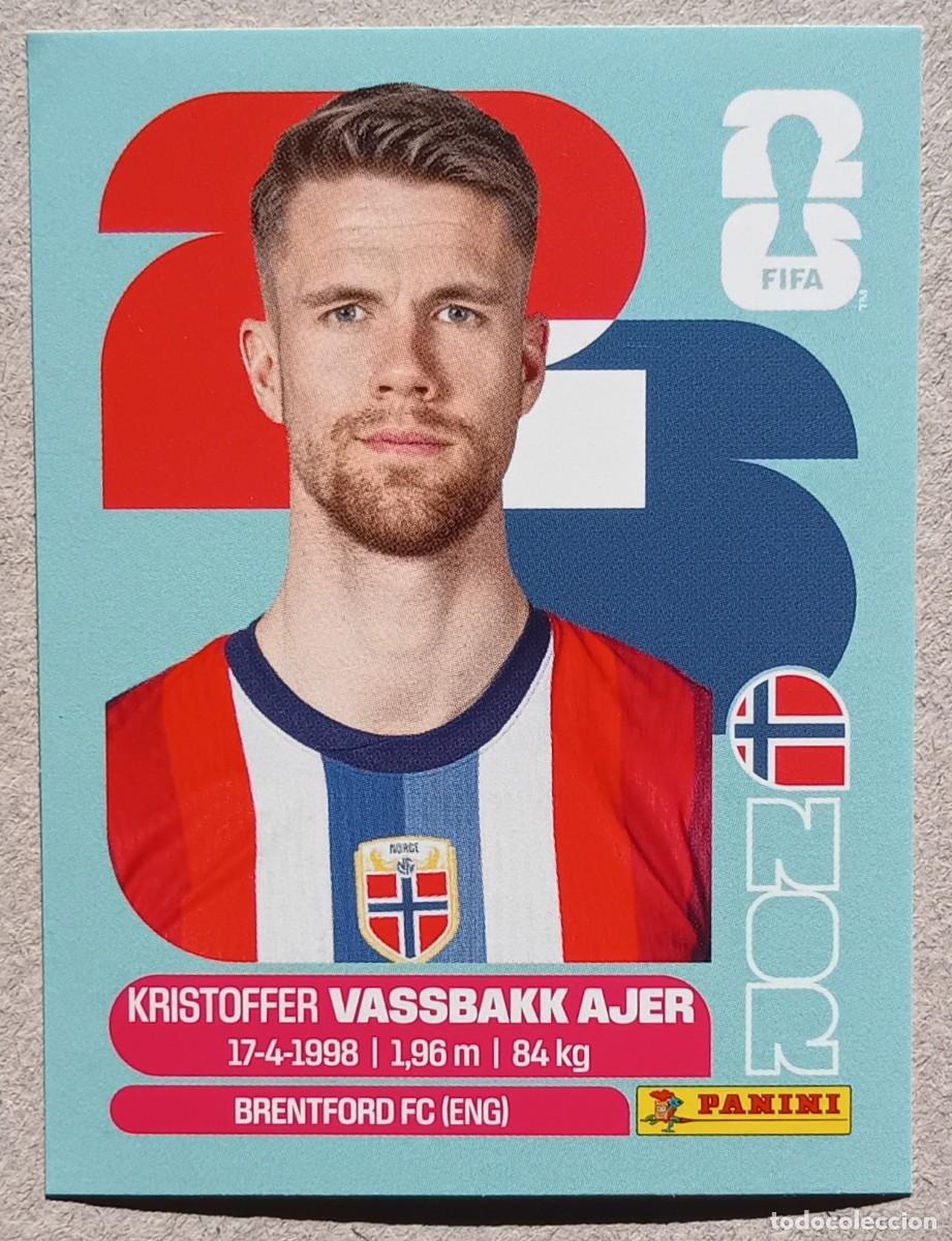 Cromos de f&uacute;tbol: Figurina Panini 2026 Cromo World Cup Usa Mundial 2026 Kristoffer Vassbakk Ajer n NOR 5