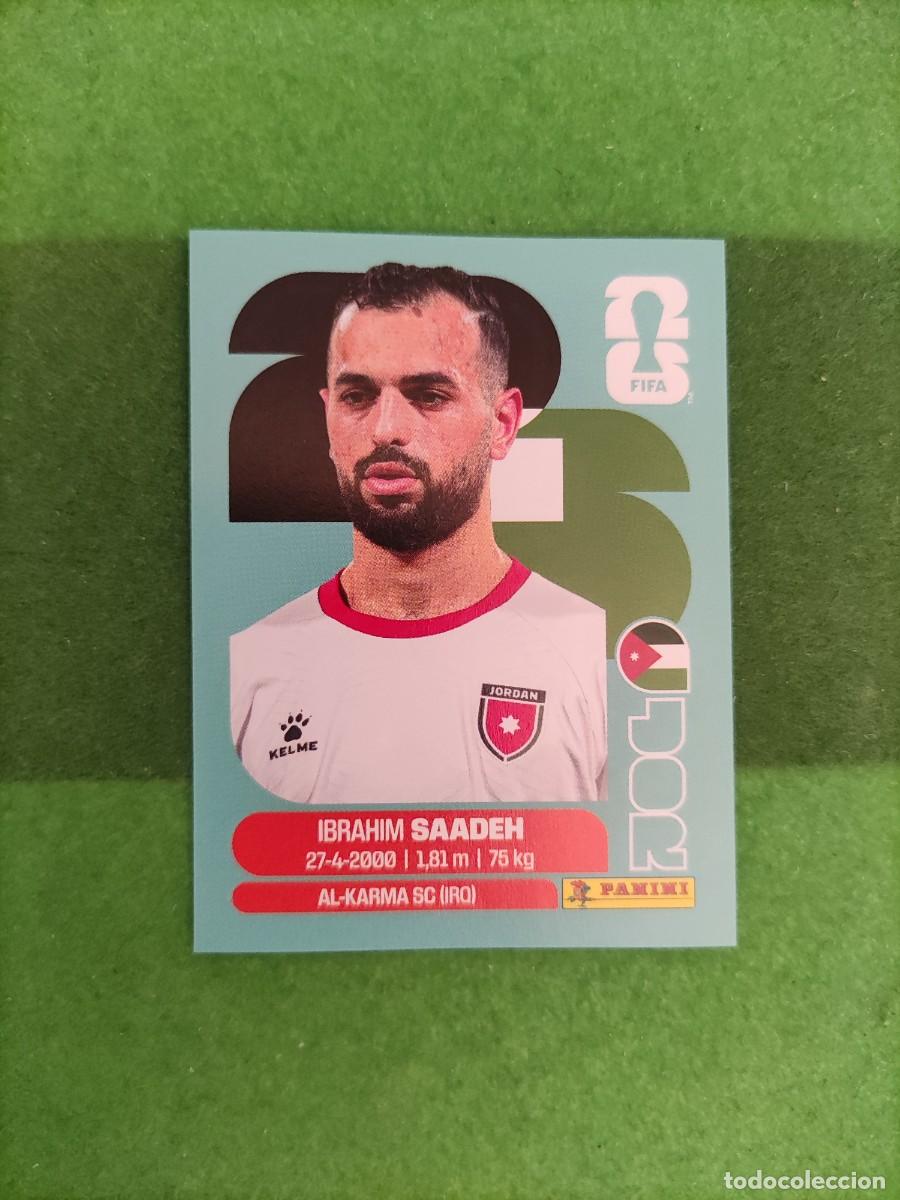 Figurine di Calcio: Saadeh Jordania JOR 9 Sticker Mundial 2026 FIFA World Cup / Sin pegar