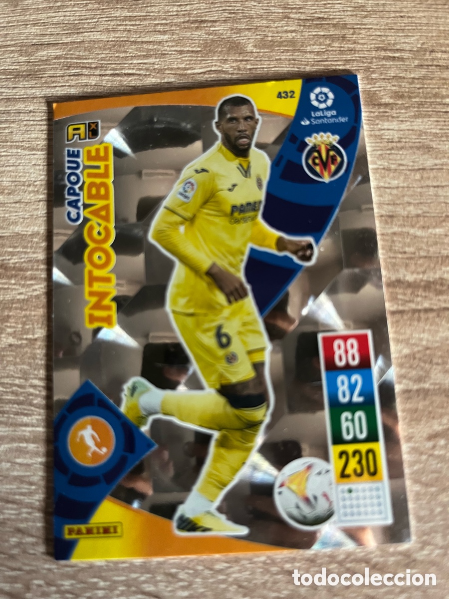 Figurine di Calcio: 432 CAPOUE INTOCABLE ADRENALYN 2021 2022 21 22 VILLARREAL