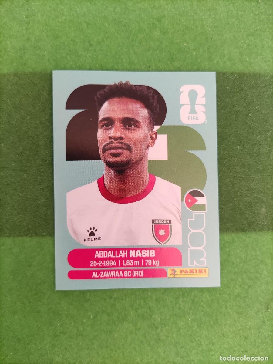 Figurine di Calcio: Nasib Jordania JOR 6 Sticker Mundial 2026 FIFA World Cup / Sin pegar