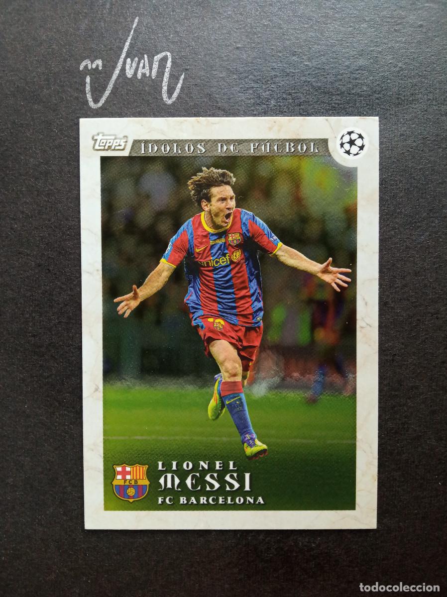 Figurine di Calcio: IDOLOS FUTBOL MESSI BARCELONA ARGENTINA MUNDIAL 2026 ⚽ TOPPS &reg; AITANA BONMATI CURATED SET 2024 NUEVO