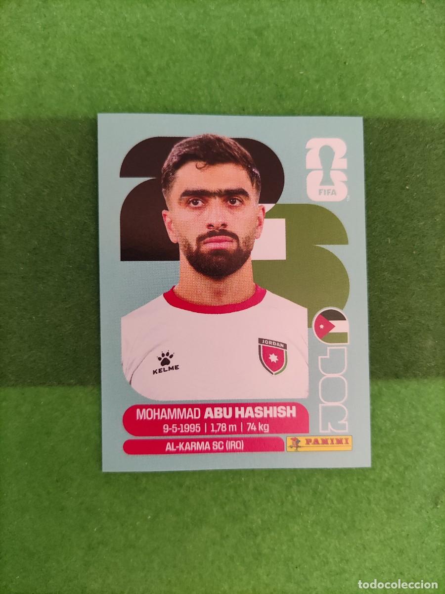 Figurine di Calcio: Abu Hashish Jordania JOR 4 Sticker Mundial 2026 FIFA World Cup / Sin pegar