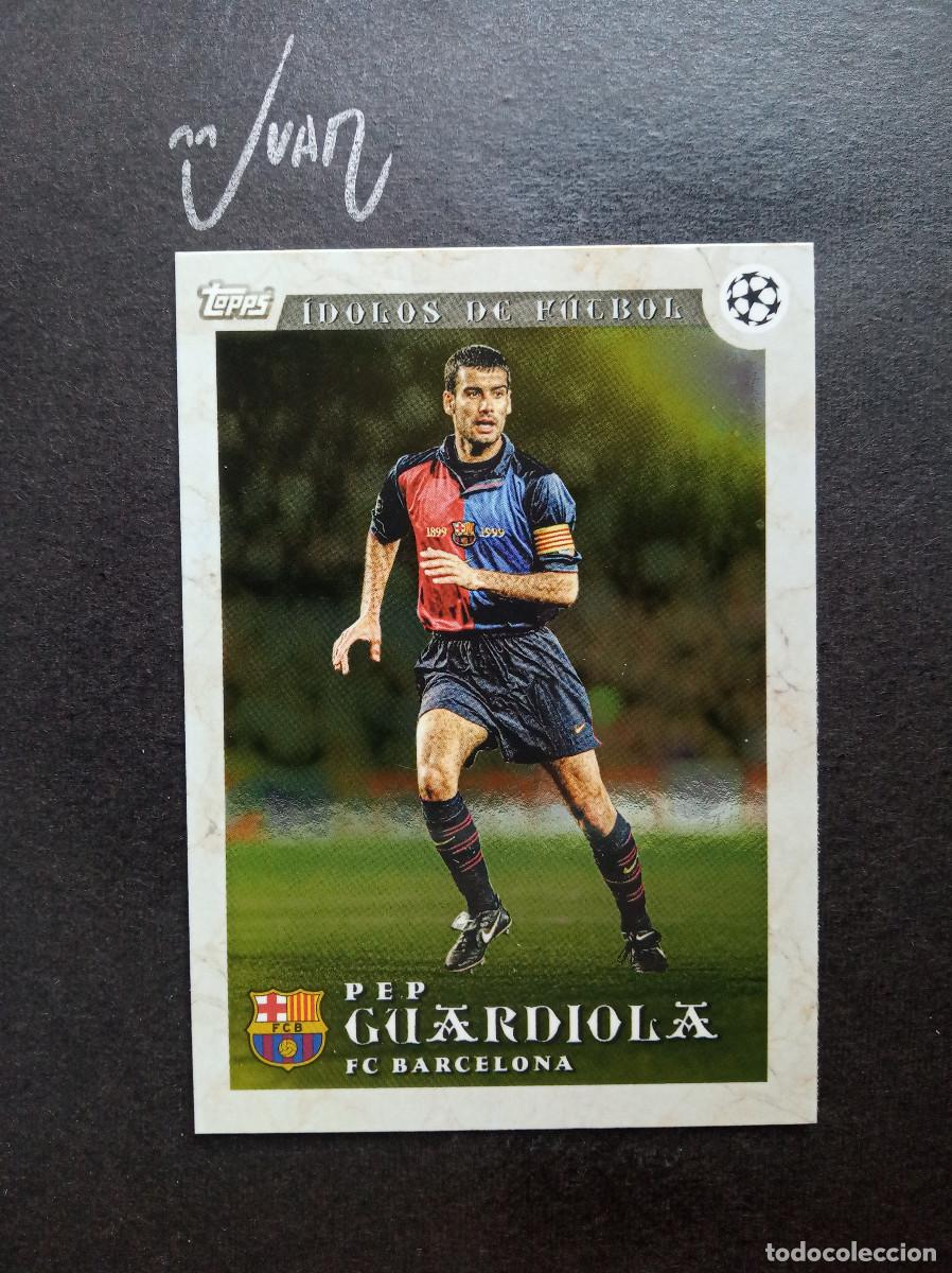 Figurine di Calcio: IDOLOS FUTBOL GUARDIOLA BARCELONA ESPA&Ntilde;A MUNDIAL 2026 ⚽ TOPPS&reg; AITANA BONMATI CURATED SET 2024 NUEVO
