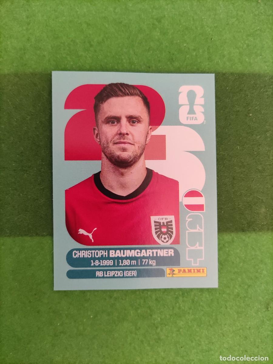 Cromos de f&uacute;tbol: Baumgartner Austria AUT 18 Sticker Mundial 2026 FIFA World Cup / Sin pegar