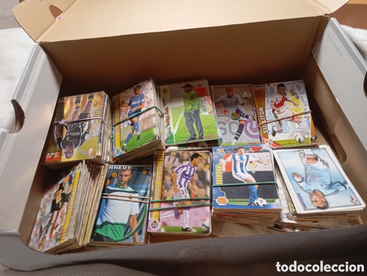 Cromos de f&uacute;tbol: 650 cartas mundicromos varios a&ntilde;os,especiales muchas