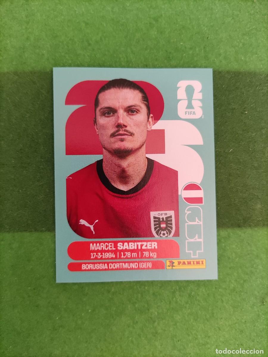 Cromos de f&uacute;tbol: Sabitzer Austria AUT 11 Sticker Mundial 2026 FIFA World Cup / Sin pegar