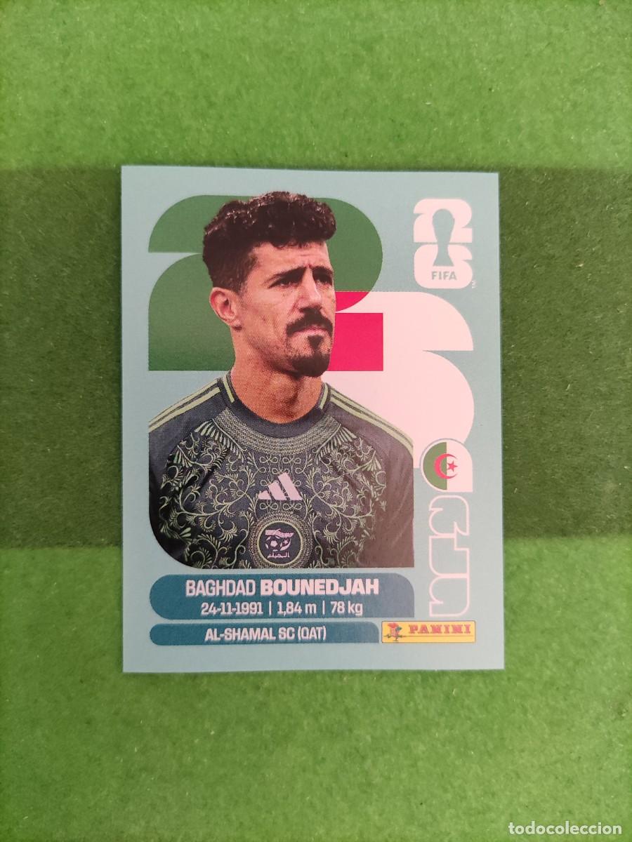 Cromos de f&uacute;tbol: Bounedjah Argelia ALG 19 Sticker Mundial 2026 FIFA World Cup / Sin pegar