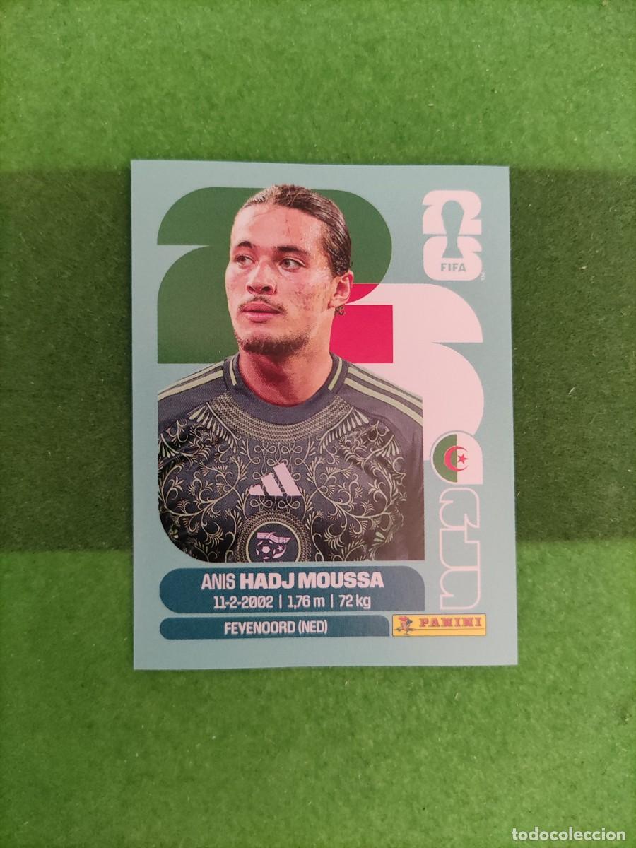 Cromos de f&uacute;tbol: Hadjmoussa Argelia ALG 17 Sticker Mundial 2026 FIFA World Cup / Sin pegar