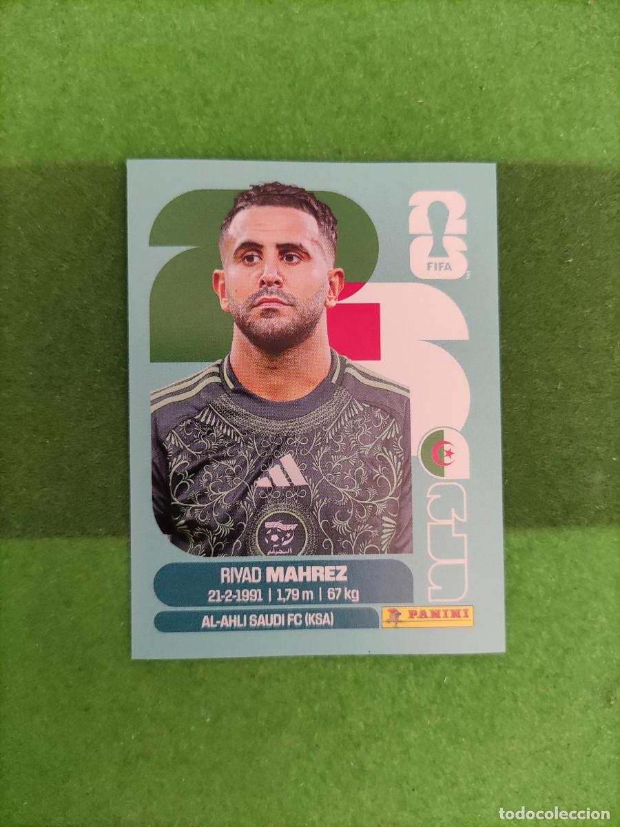 Cromos de f&uacute;tbol: Mahrez Argelia ALG 15 Sticker Mundial 2026 FIFA World Cup / Sin pegar