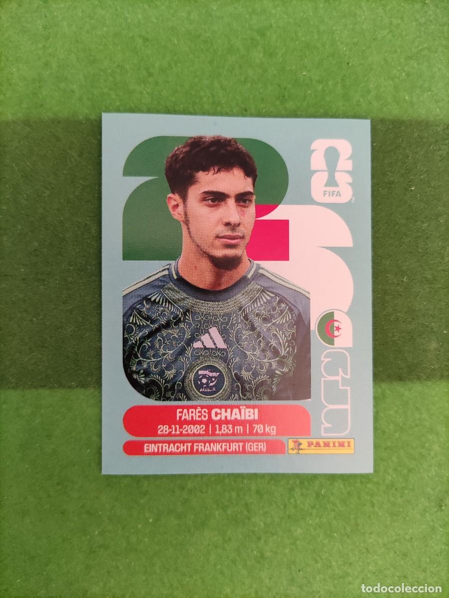 Cromos de f&uacute;tbol: Cha&iuml;bi Argelia ALG 14 Sticker Mundial 2026 FIFA World Cup / Sin pegar