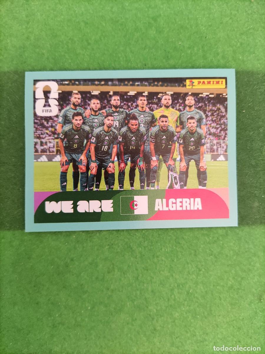 Cromos de f&uacute;tbol: We are Argelia ALG 13 Sticker Mundial 2026 FIFA World Cup / Sin pegar