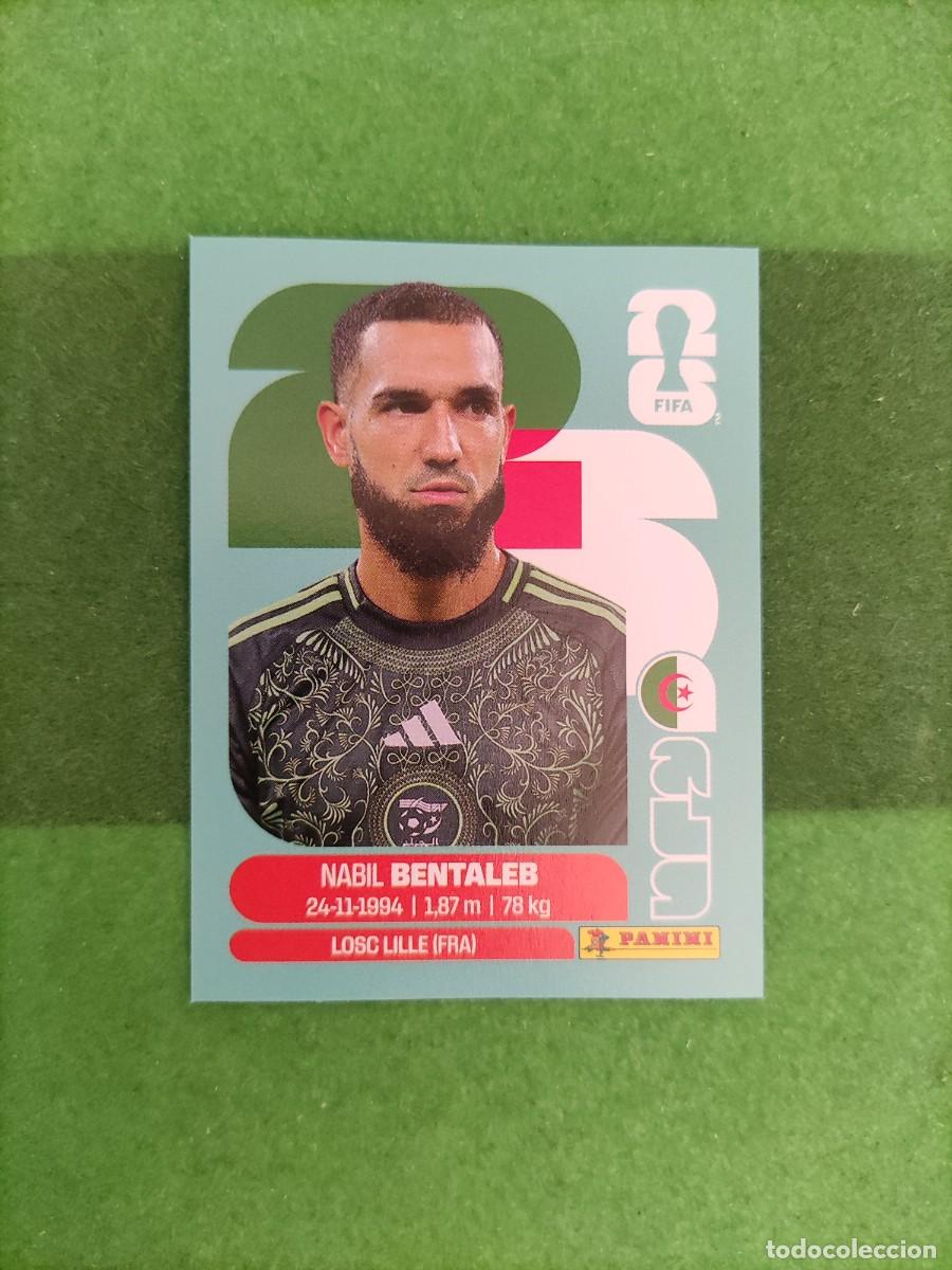 Cromos de f&uacute;tbol: Bentaleb Argelia ALG 12 Sticker Mundial 2026 FIFA World Cup / Sin pegar