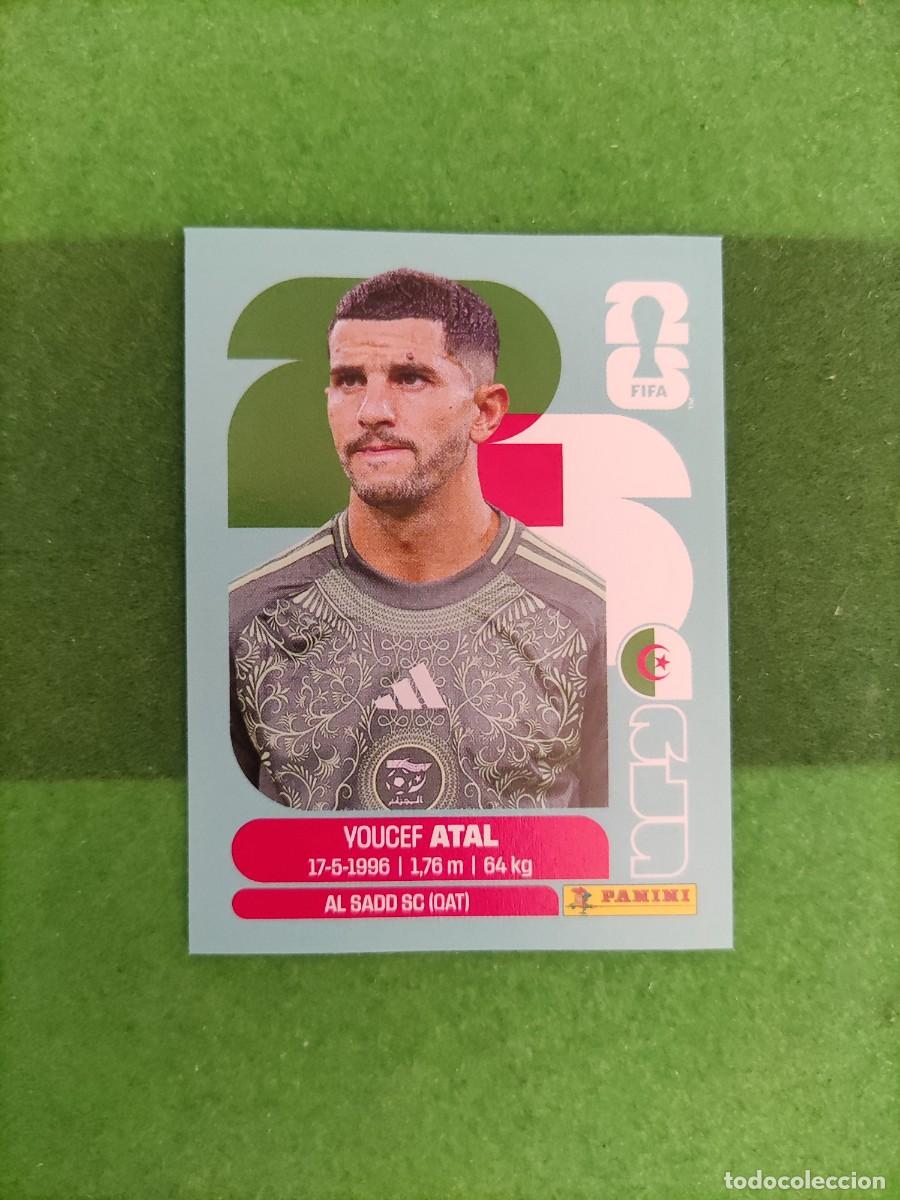 Cromos de f&uacute;tbol: Atal Argelia ALG 4 Sticker Mundial 2026 FIFA World Cup / Sin pegar