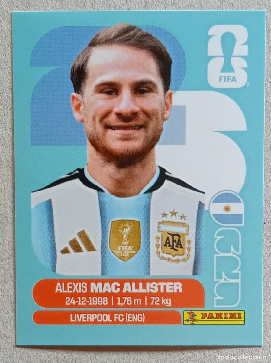 Cromos de f&uacute;tbol: Figurina Panini 2026 Cromo World Cup Usa Mundial 2026 Alexis Mac Allister Argentina n ARG 9