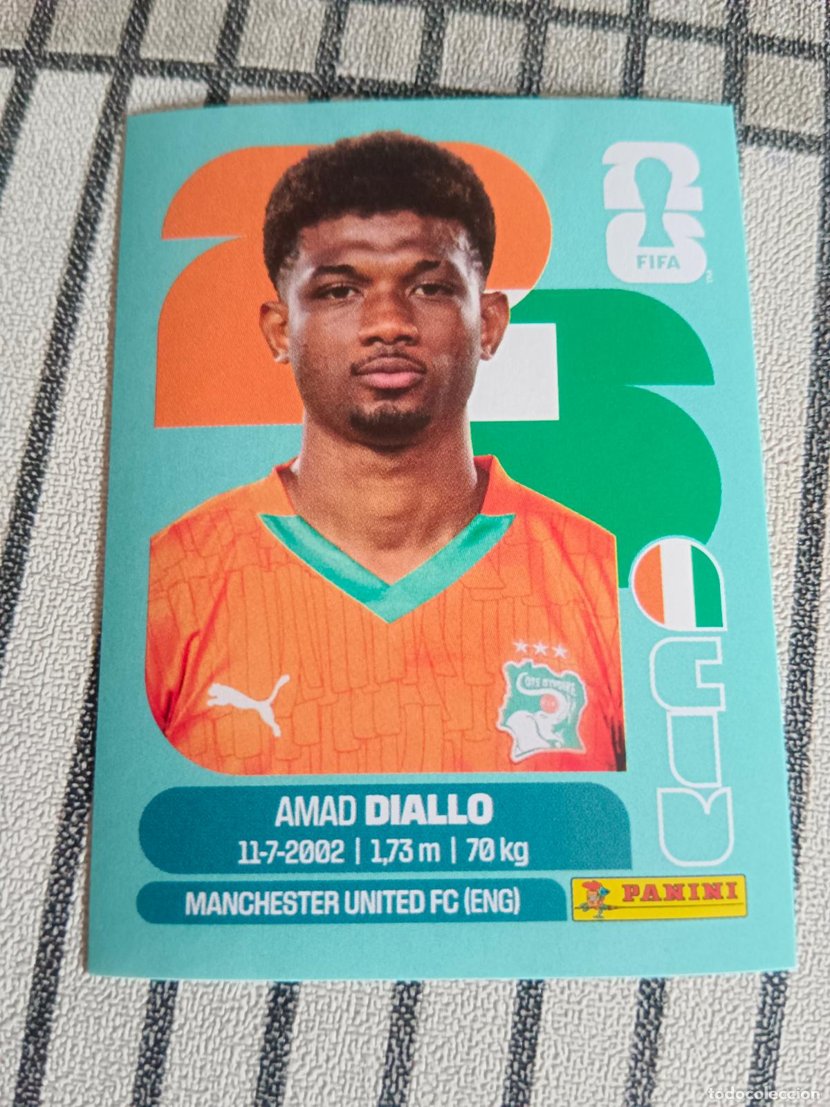 Cromos de f&uacute;tbol: MUNDIAL 2026 ESTADOS UNIDOS USA MEXICO MEJICO CANADA CIV 15 CIV15 DIALLO COSTA DE MARFIL FIFA